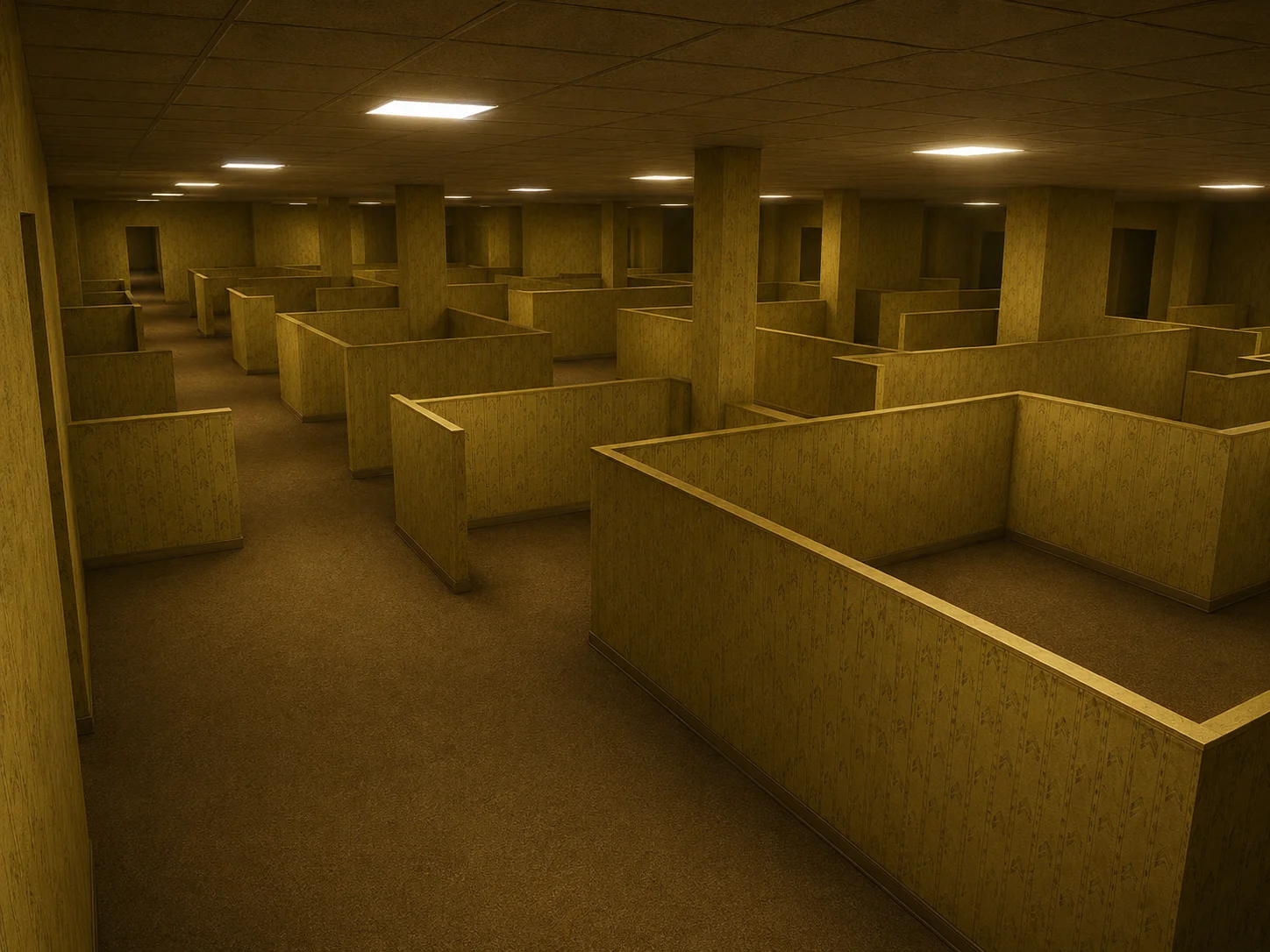 Backrooms map overview