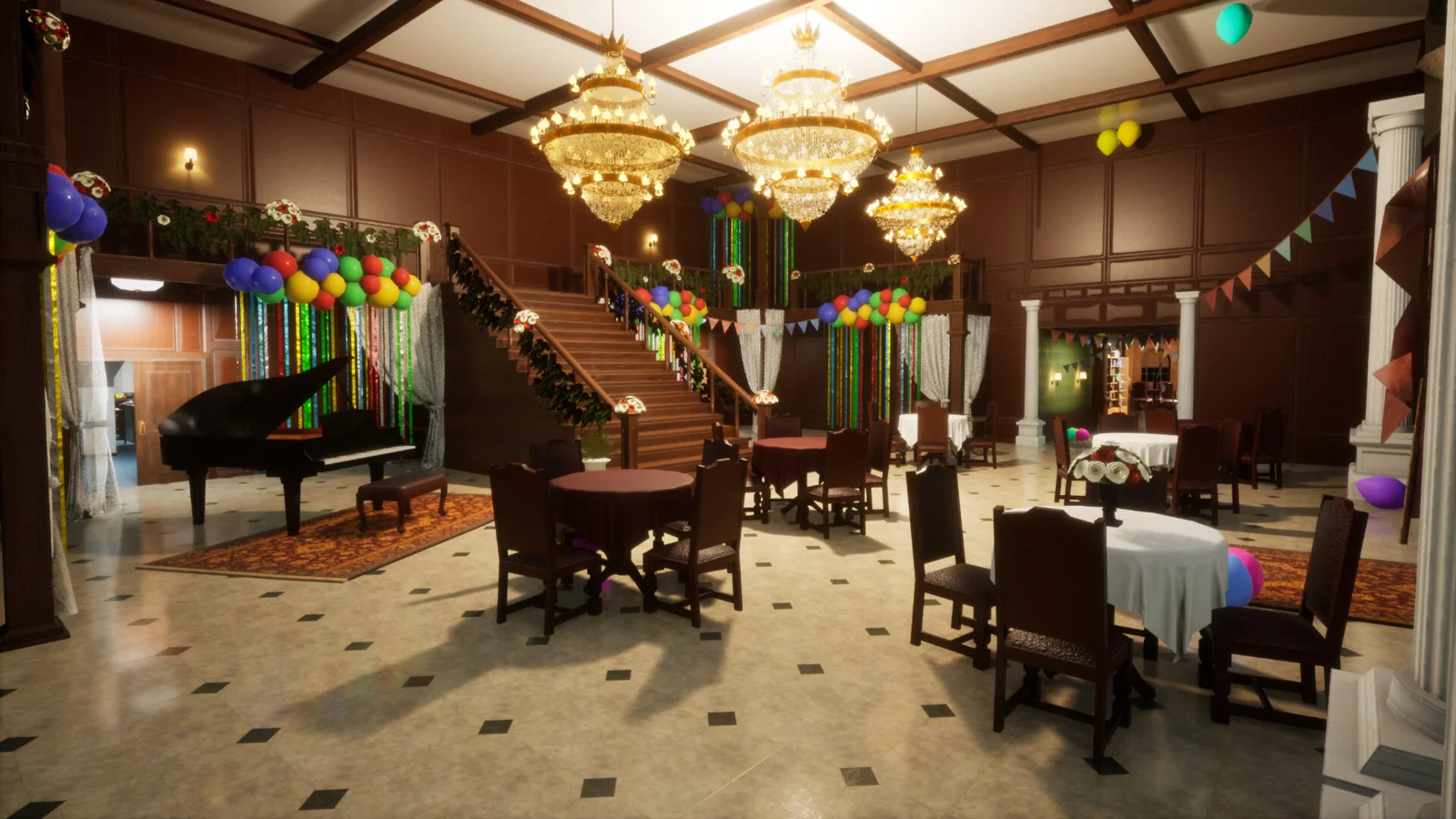 Mansion Gallery map overview