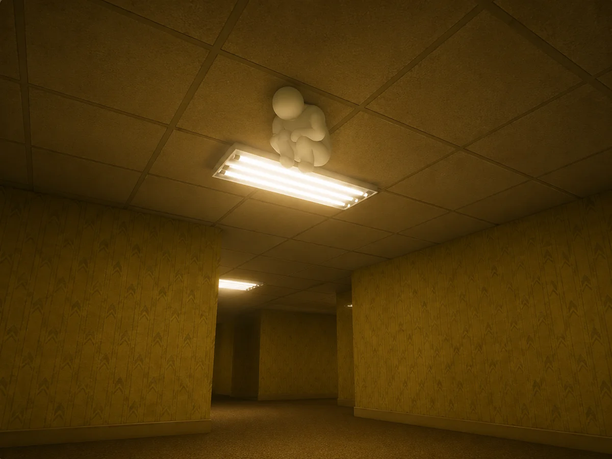 Ceiling Light Disguise hiding example